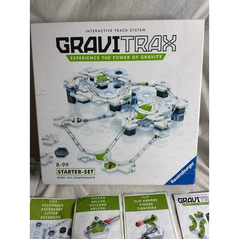 GraviTrax Starter Set w/ Lift‎ Volcano Flip FlexTubes Expansions Ravensburger